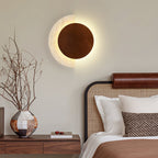 Coraeen Wall Light Demi-Lune in Travertine - Kingsley Beaumont
