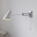 Wall Lamp Swing Arm Chrome Adjustable Industrial