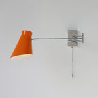 Wall Lamp Swing Arm Chrome Adjustable Industrial