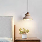 Zophaos Tiered-Cloche Travertine Pendant Light - Kingsley Beaumont