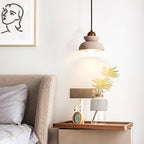 Zophaos Tiered-Cloche Travertine Pendant Light - Kingsley Beaumont