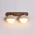 Gavilo Travertine Double Wall Lamp