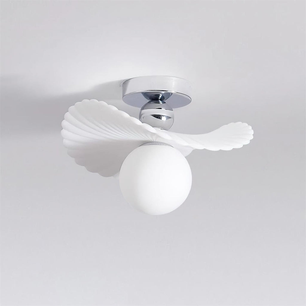 Ilyon Modern Winged Frosted Shade Ceiling Light