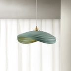 Ritta Wabi-Sabi Minimalisme Ripple Pendant Light, Resin&Metal
