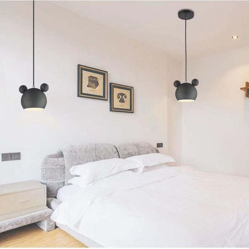 Valentina Mouse Head Pendant Light, 5 Colour