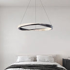 Kristy Pendant Light, Aluminium & Arcylic, 1/2 Rings, 2 Color