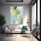 Wall Art Abstract Geometric Color Block