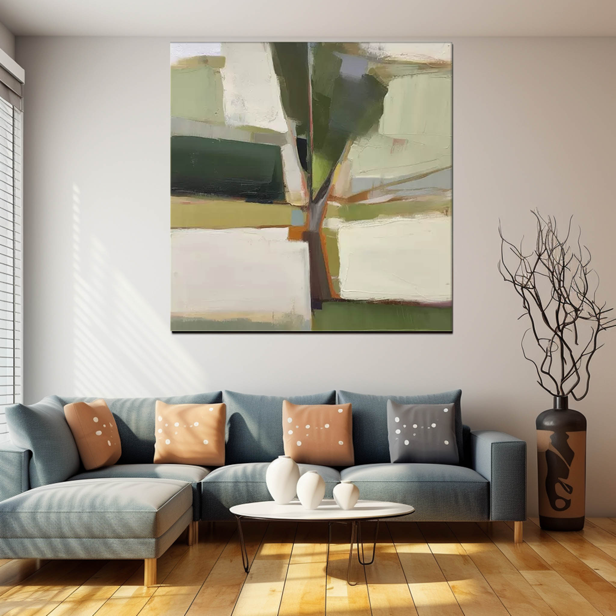 Wall Art Abstract Minimalist Expressionist
