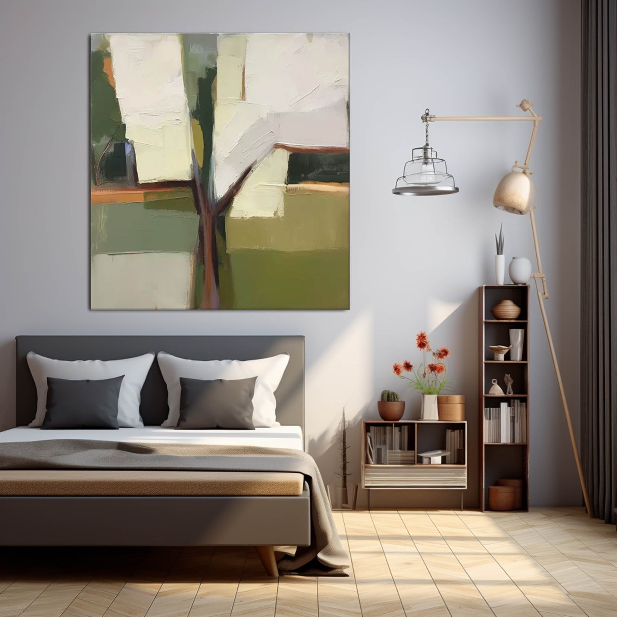 Wall Art Abstract Modernist Geometric Elegant