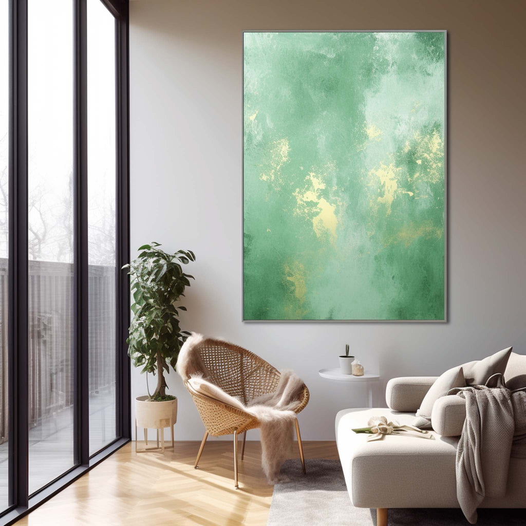 Wall Art Abstract Gradient Geometric Energetic