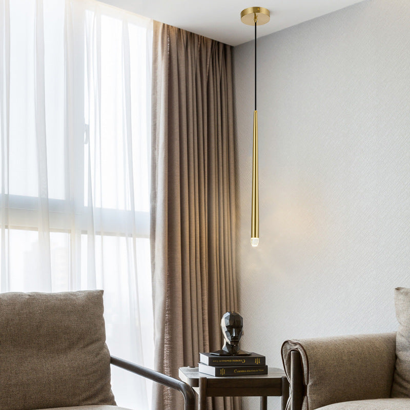 Arisha  Pendant Light Linear Modern, Gold, Living Rooms