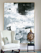 Monochromatic Abstract Painting