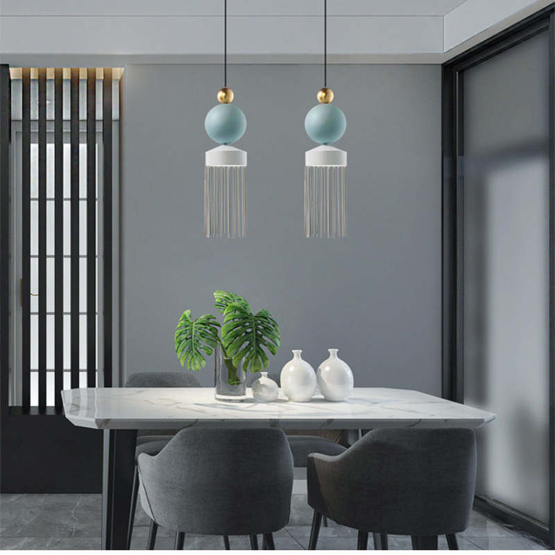 Arisha Modern Tassel Metal Pendant Light