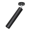 Aria Modern Long Tube Spotlight, Metal, Black/White