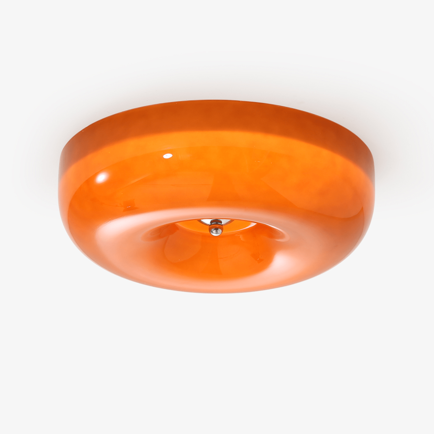 Afralia Ceiling Light Modern in Glass Tourbillonnant - 1