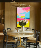 Wall Art Abstract Expressive Playful Vibrant
