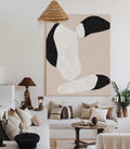 Organic Pebble Abstract Painting
