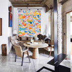 Wall Art Abstract Energetic Impasto Colorful