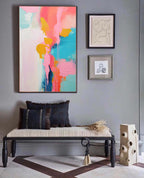Wall Art Abstract Impasto Elegant Serene