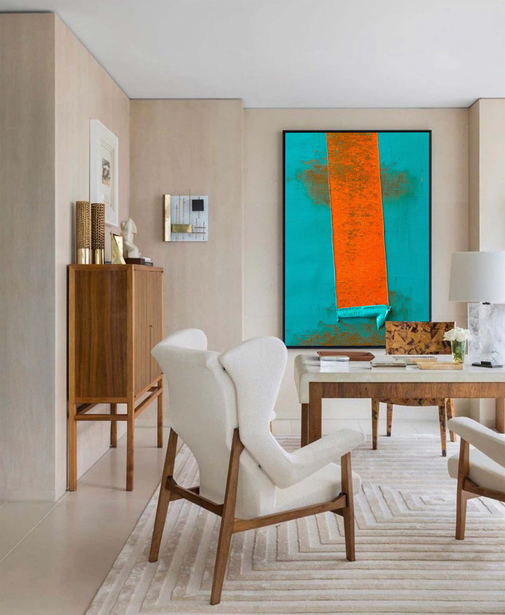 Wall Art Abstract Impressionist Serene Calm