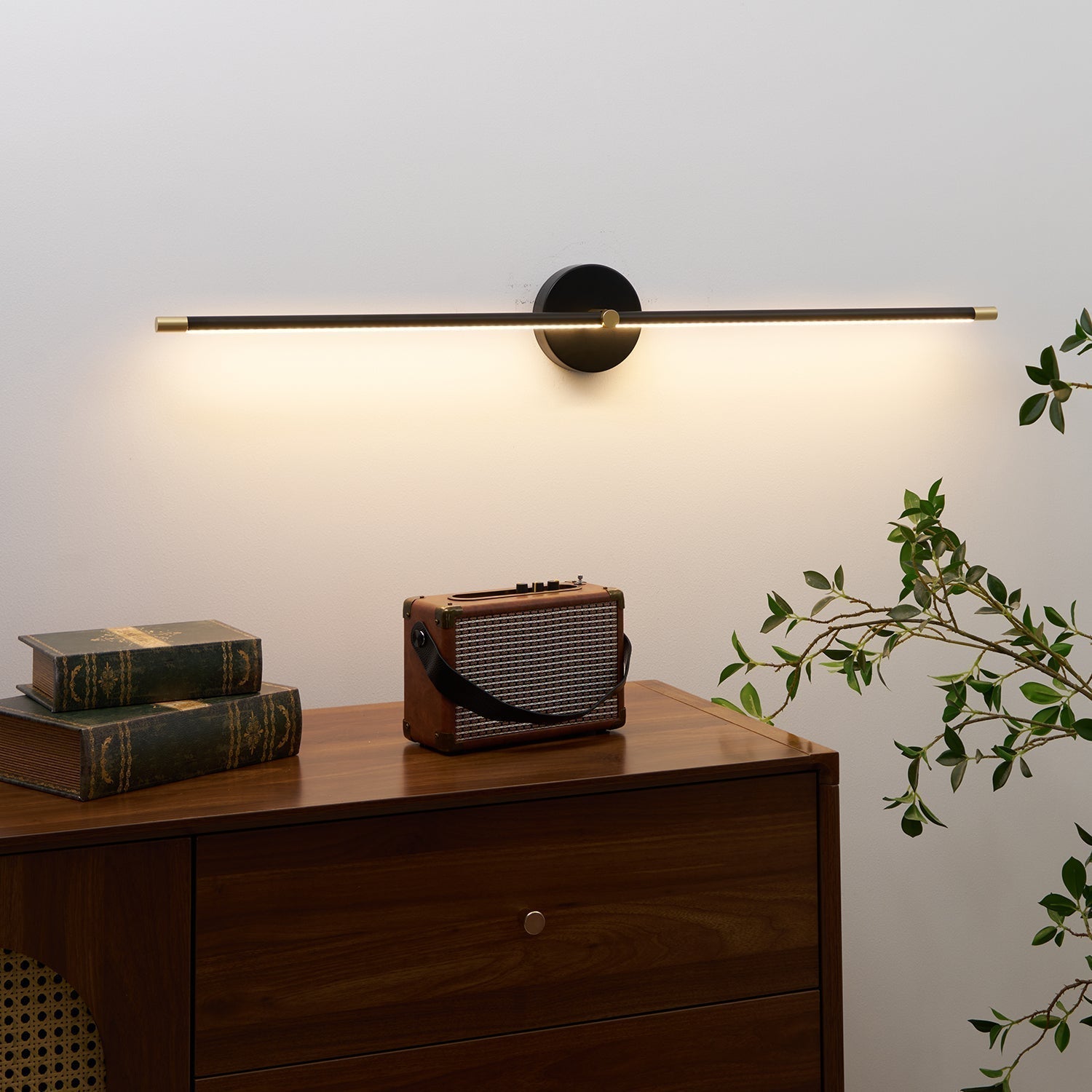 Wall Light Minimalist Linéaire Rod Double Accent Modern Style - 10