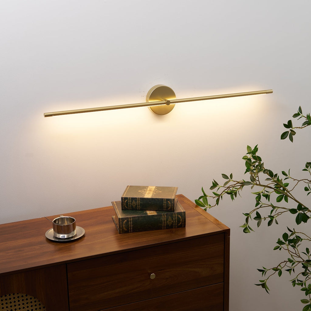 Wall Light Minimalist Linéaire Rod Double Accent Modern Style - 13