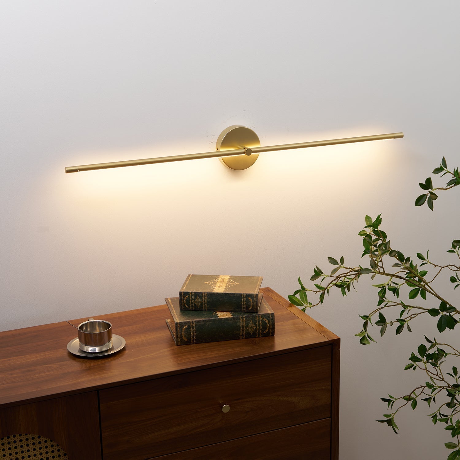 Wall Light Minimalist Linéaire Rod Double Accent Modern Style - 13