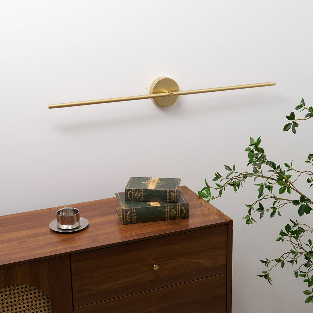 Wall Light Minimalist Linéaire Rod Double Accent Modern Style - 5
