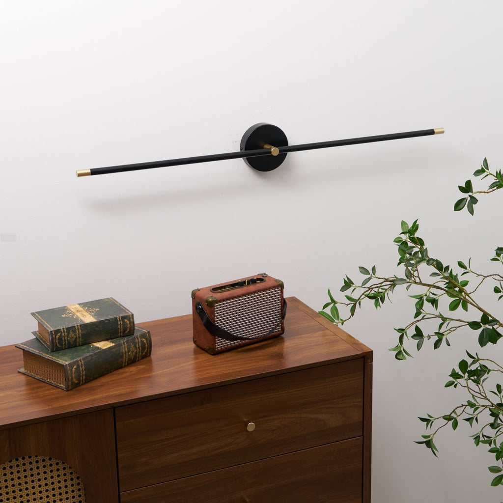 Wall Light Minimalist Linéaire Rod Double Accent Modern Style - 8