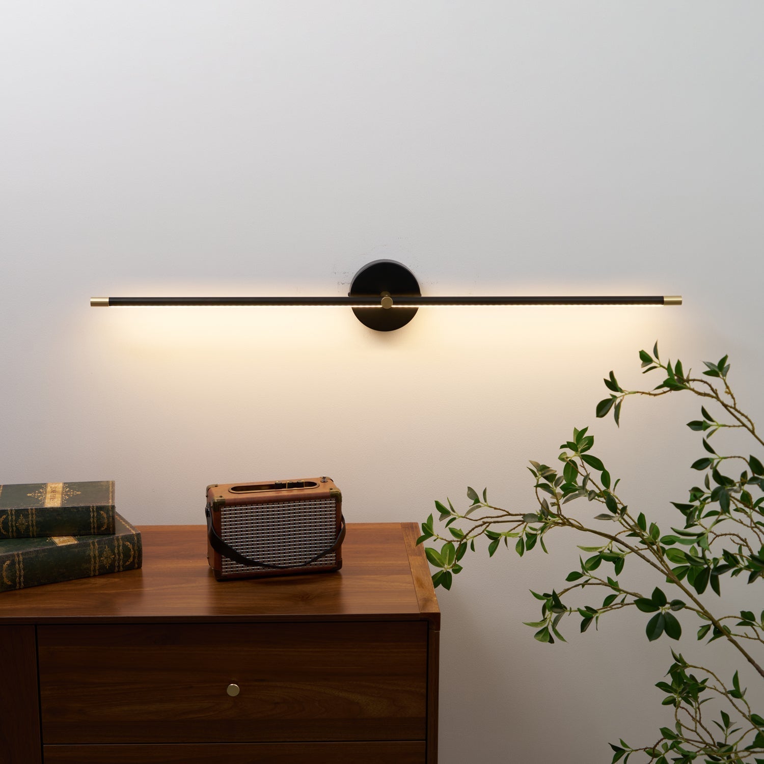 Wall Light Minimalist Linéaire Rod Double Accent Modern Style - 9