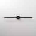 Wall Light Minimalist Linéaire Rod Double Accent Modern Style - Length 68 Cm X Height 5 Cm - Black - Light Warm