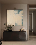Contemporary Minimalist Neutral Textured Painting