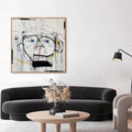 Wall Art Abstract Graffiti Figurative Dynamic Minimalist