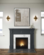 Wabi-Sabi Asymmetrical Texture Painting