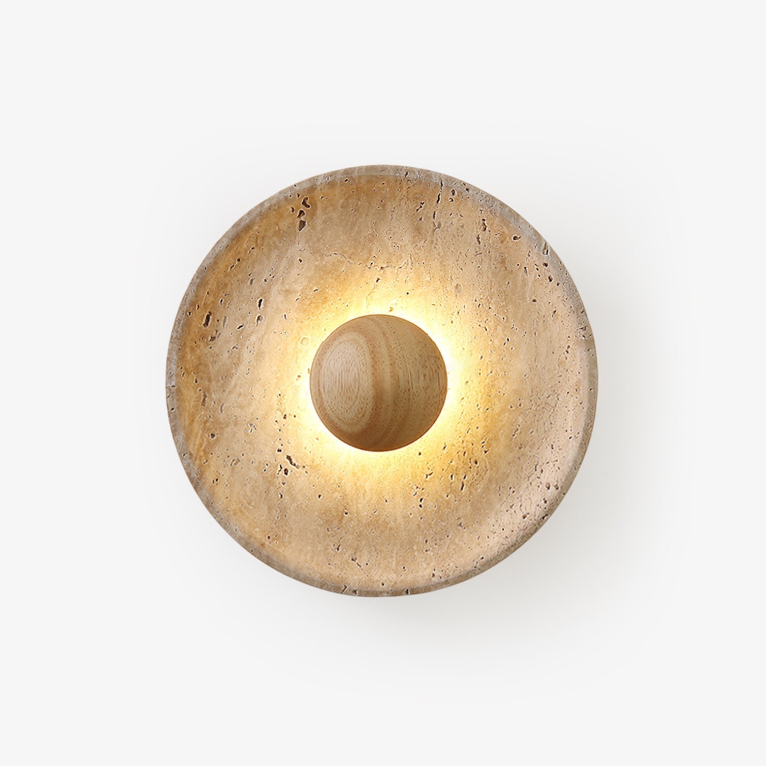 Aveny Wall Light Sun in Travertine - 1
