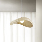 Ritta Wabi-Sabi Minimalisme Ripple Pendant Light, Resin&Metal