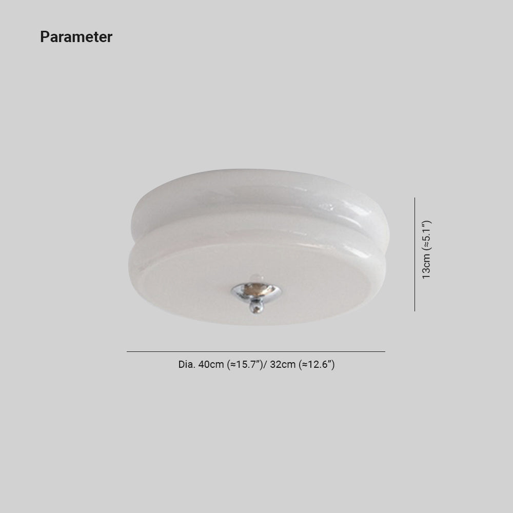 Candy Flush Mount Ceiling Light Two Layer