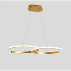 Arisha Modern Minimalist Pendant Light, Double-C