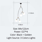 Valentina Minimalist Elegant Unique Branch Chandeliers, Living Room