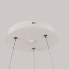 Muto Modern Ring Wood Pendant Light