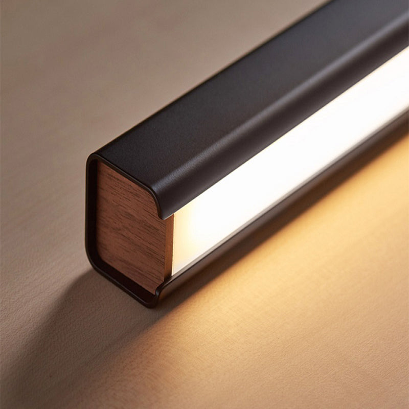 Orva Minimalist Classic Black & White Linear Pendant Light