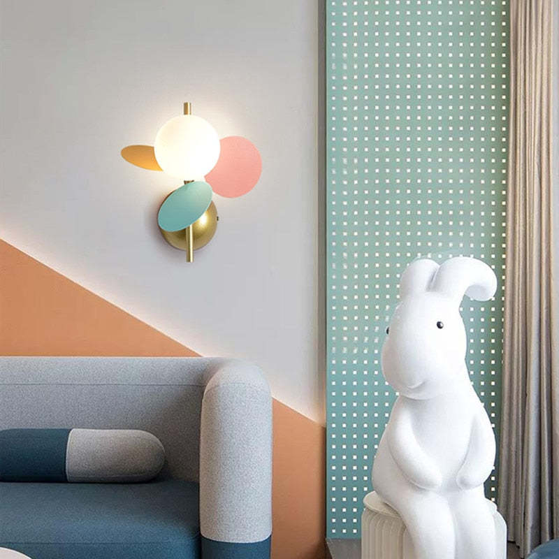 Arisha Petal Wall Lamp for Children's Room, 2 Colour