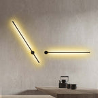 Arisha Modern Minimalist LED Wall Reading Lamp, Black