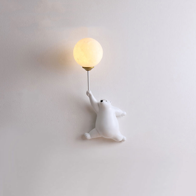 Bear Balloon Wall Light Ours Ballon Modern Animale Living Room - 1