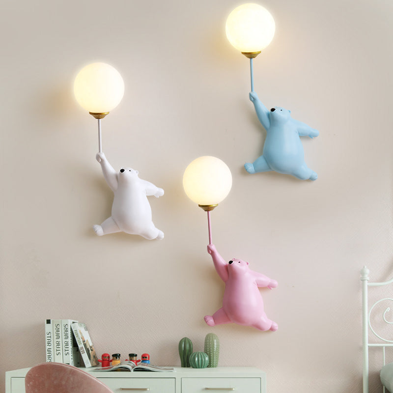 Bear Balloon Wall Light Ours Ballon Modern Animale Living Room - 2