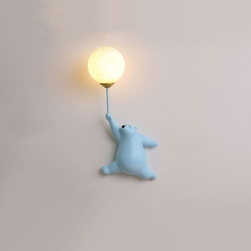 Bear Balloon Wall Light Ours Ballon Modern Animale Living Room - 6