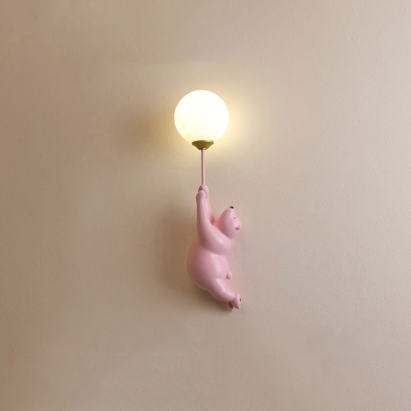 Bear Balloon Wall Light Ours Ballon Modern Animale Living Room - 7