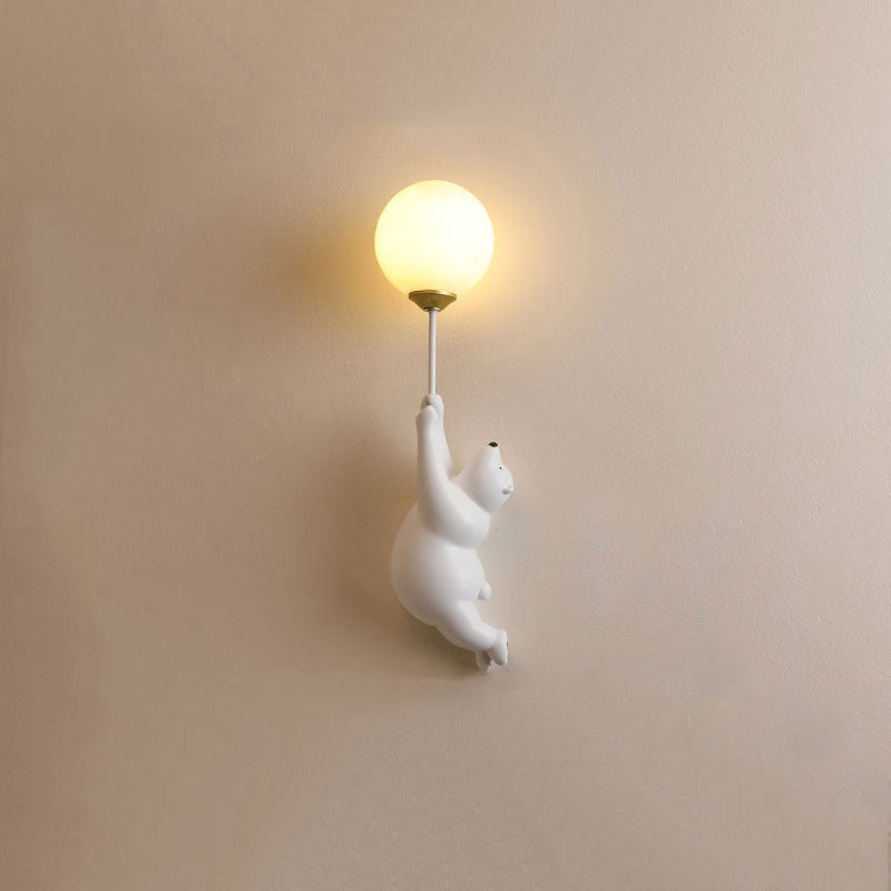 Bear Balloon Wall Light Ours Ballon Modern Animale Living Room - 8