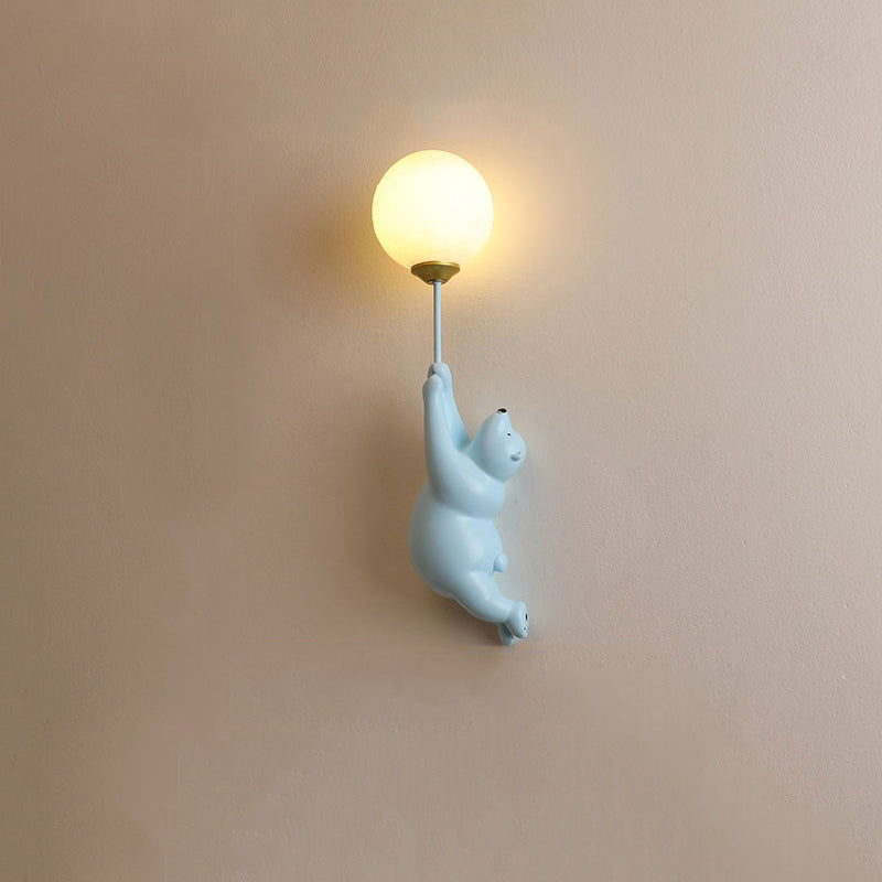 Bear Balloon Wall Light Ours Ballon Modern Animale Living Room - 9