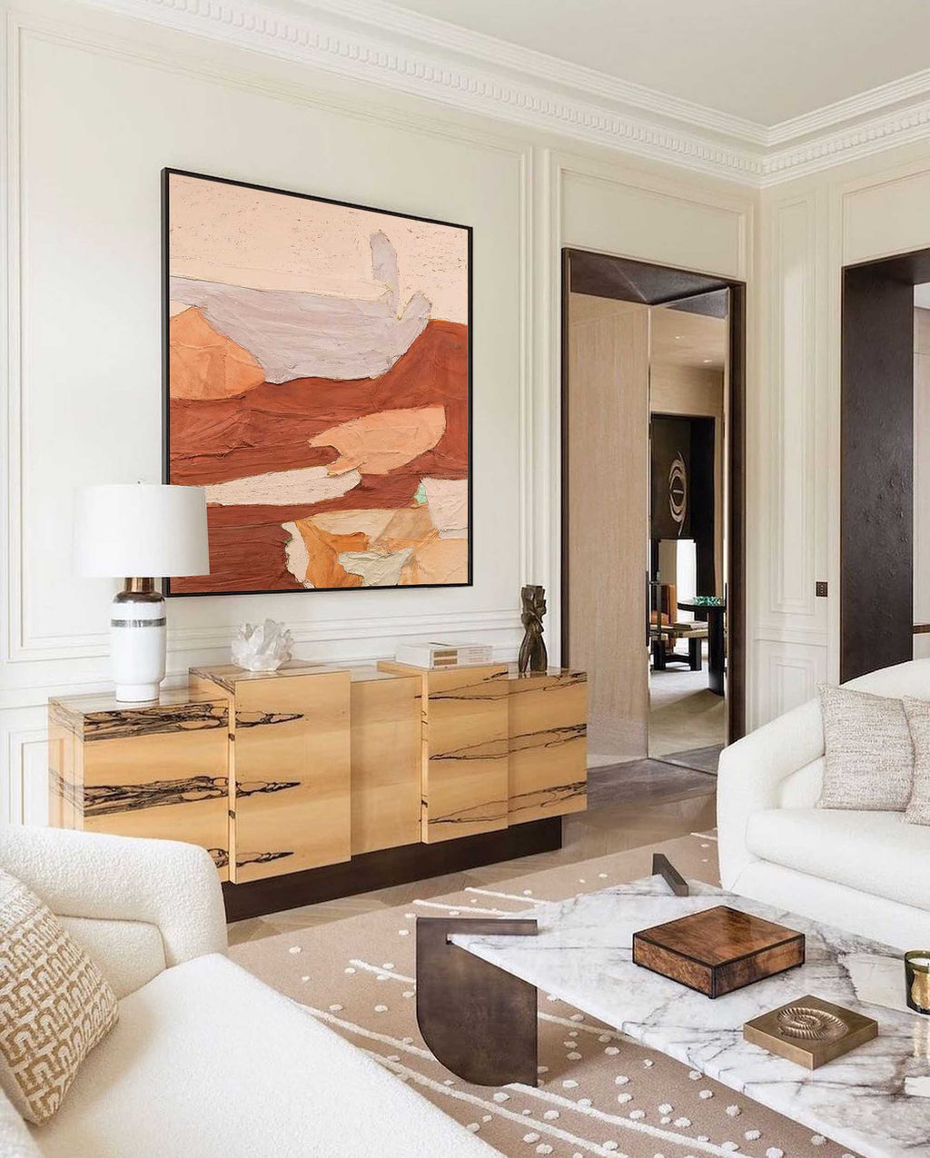 Wall Art Abstract Minimalist Elegant